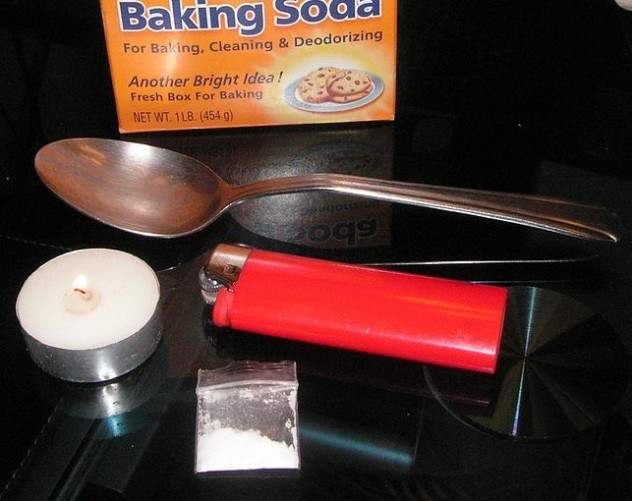 ratio baking soda to cocaine
